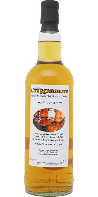 Cragganmore 1991 WhB
