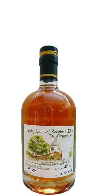 Cragganmore 1997 WlRb  Whisky Festival Radebeul 2015