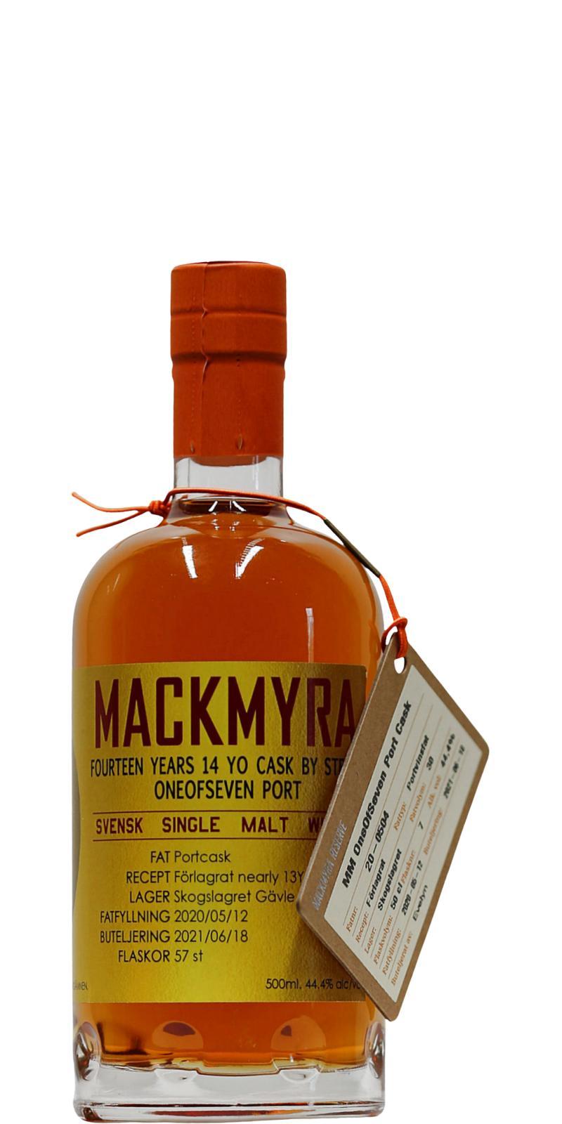 Mackmyra 14-year-old  Oneofseven Port