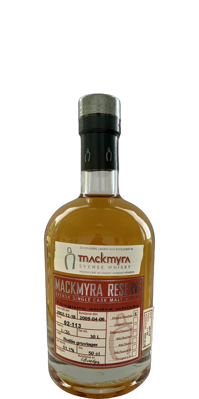 Mackmyra 2002  Reserve