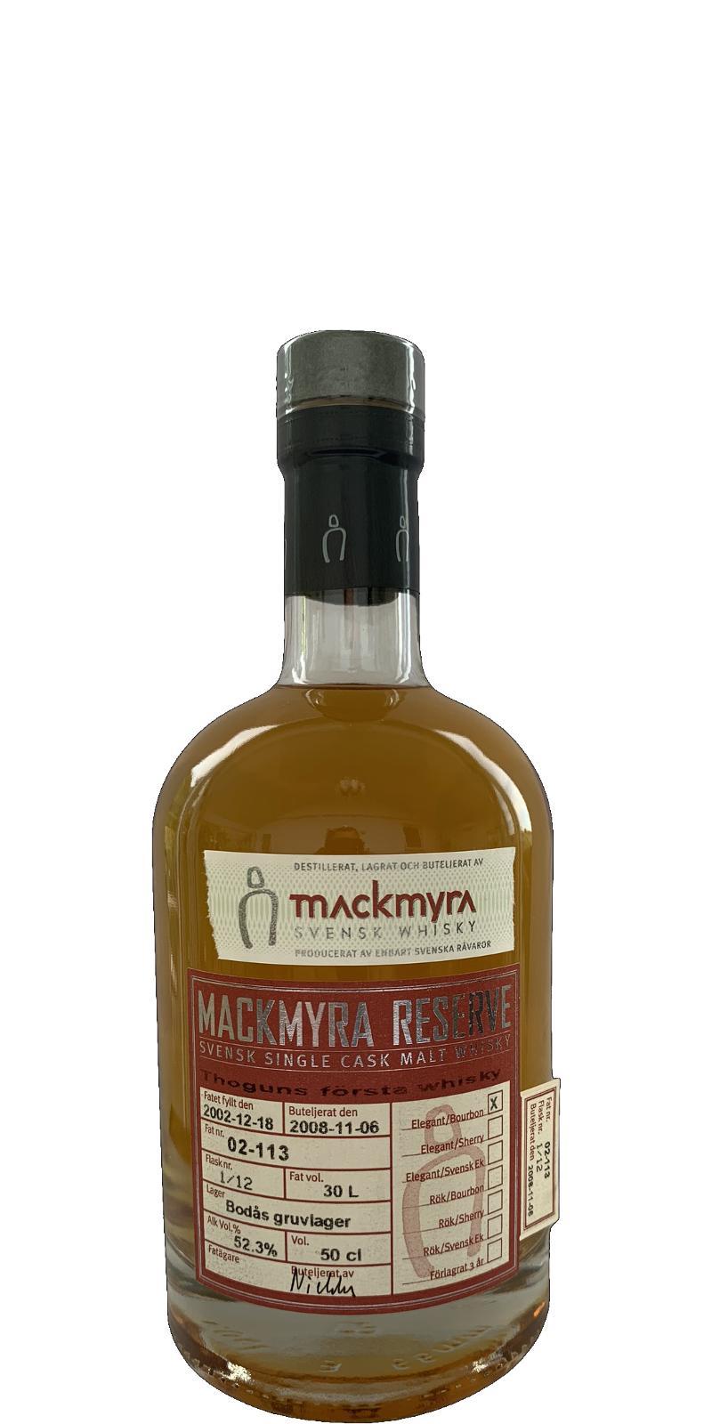 Mackmyra 2002  Reserve