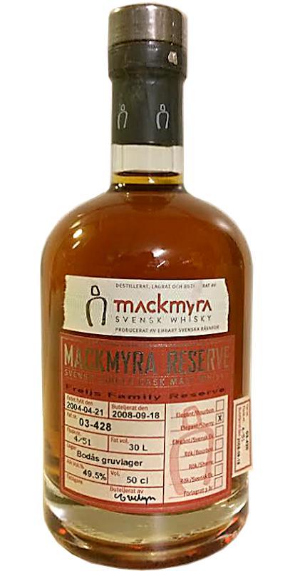 Mackmyra 2004  Reserve