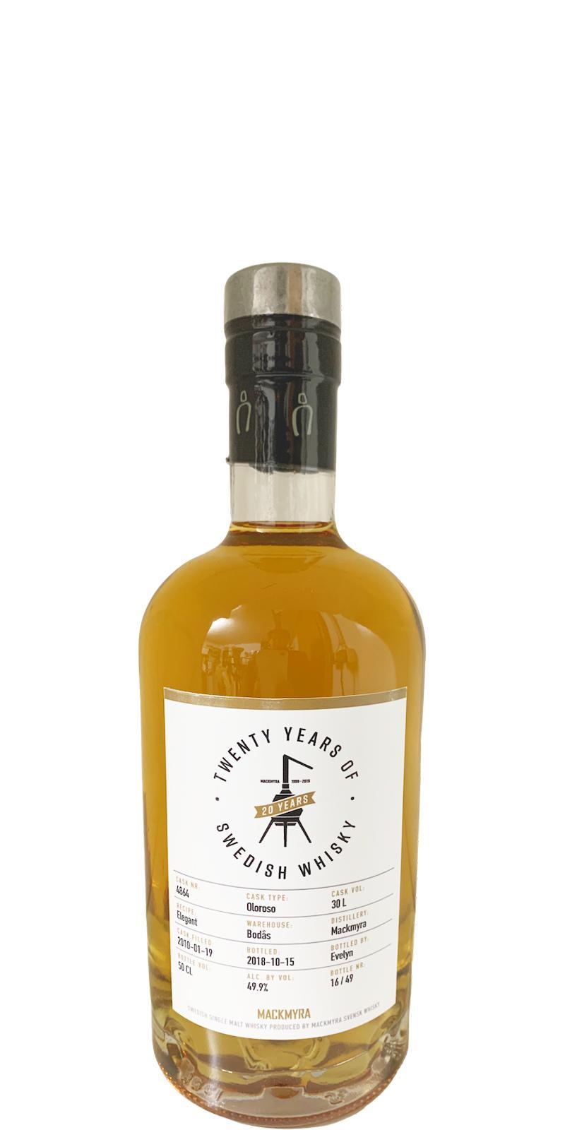 Mackmyra 2010  Twenty Years of Swedish Whisky