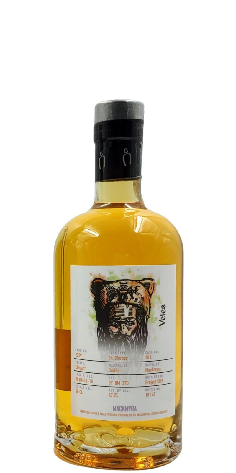 Mackmyra 2010  Veles