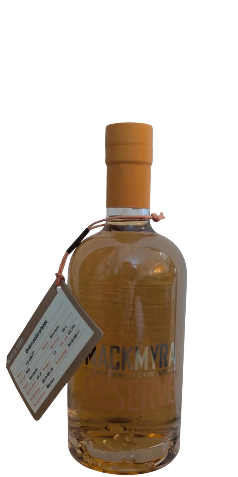 Mackmyra 2010  Brömsebrofatet Reserve