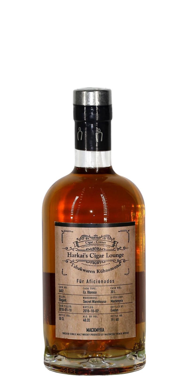 Mackmyra 2010  Harkai's Cigar Lounge