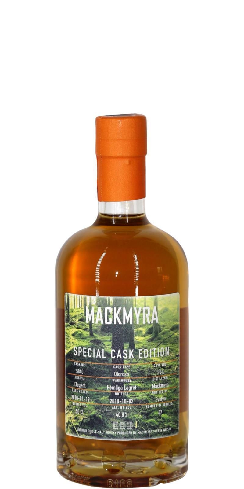 Mackmyra 2010  Special Cask Edition