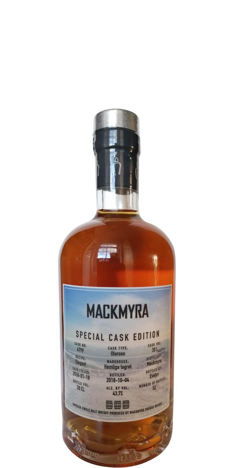 Mackmyra 2010  Special Cask Edition