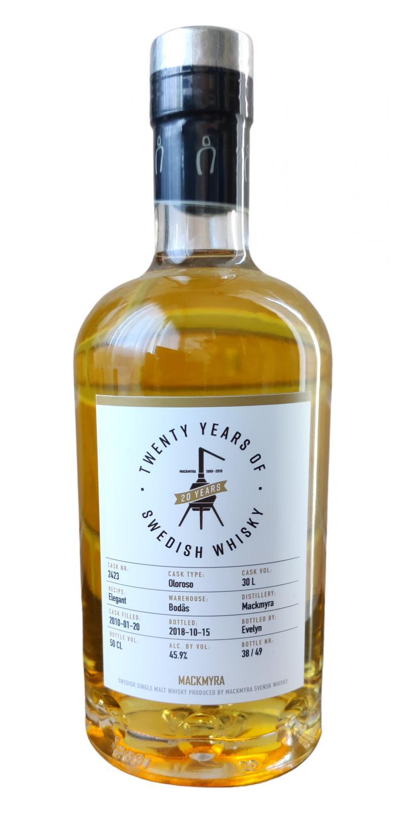 Mackmyra 2010  Twenty Years of Swedish Whisky