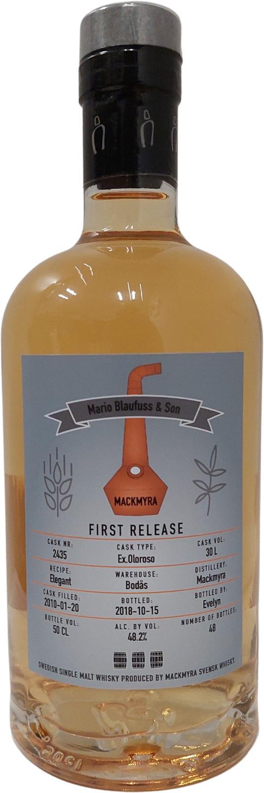 Mackmyra 2010  First Release