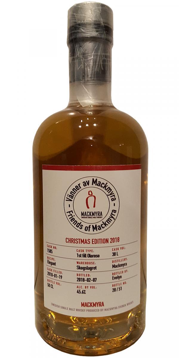 Mackmyra 2010  Vänner av Mackmyra - Christmas Edition 2018