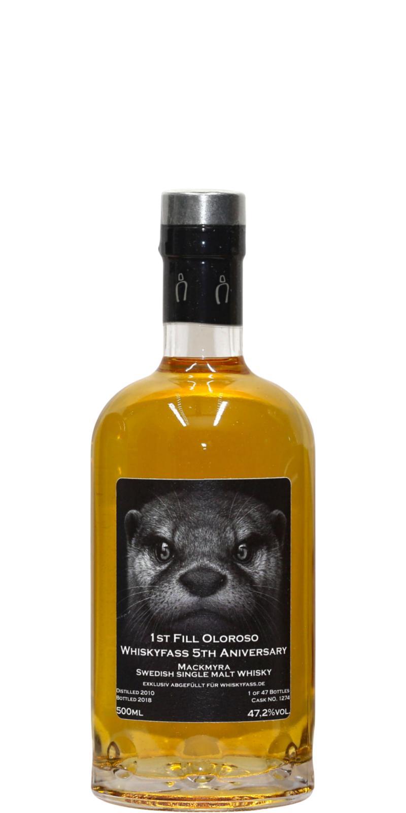 Mackmyra 2010  Whiskyfass 5th Annerversary