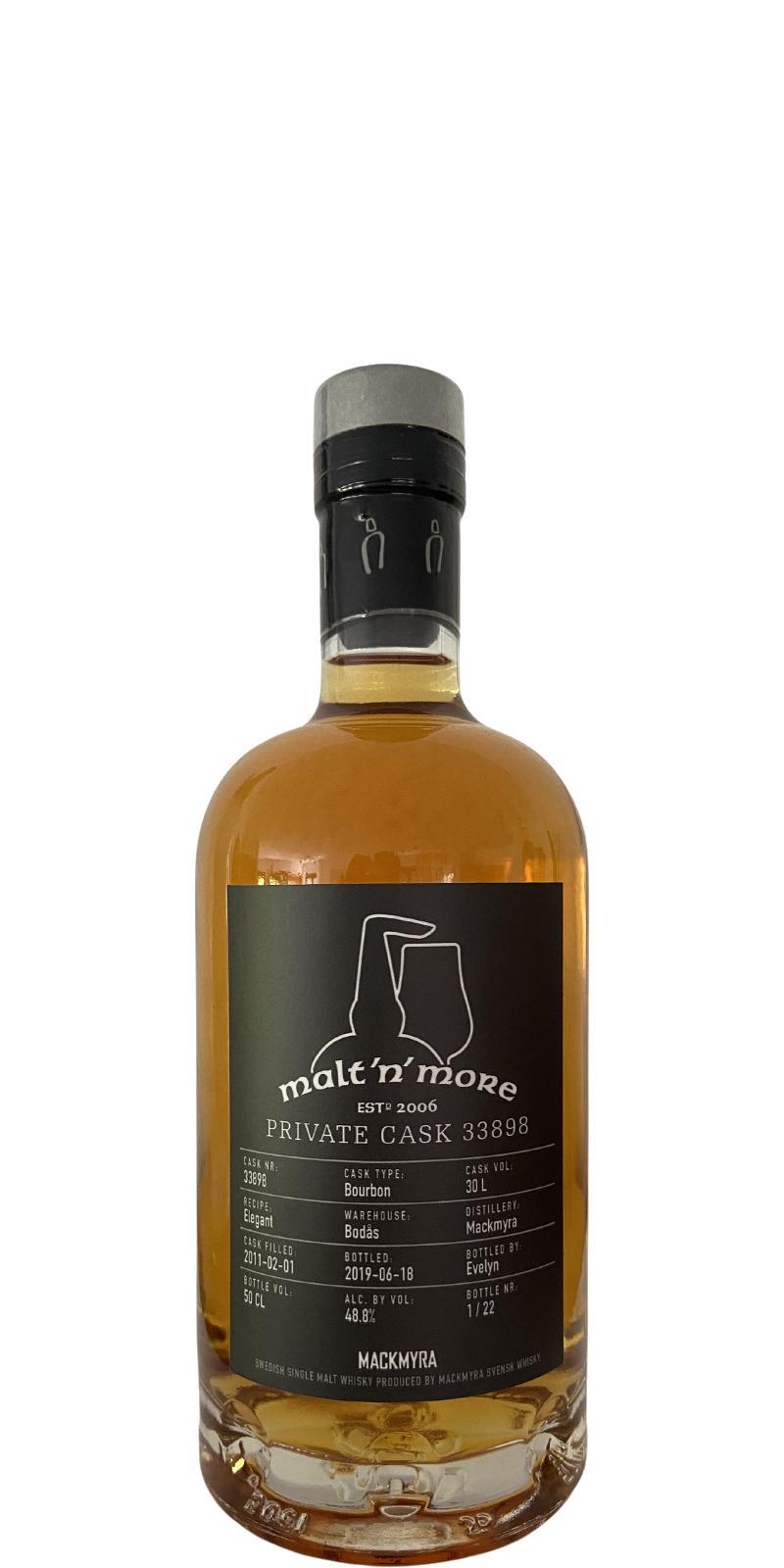 Mackmyra 2011  malt'n'more e.V.