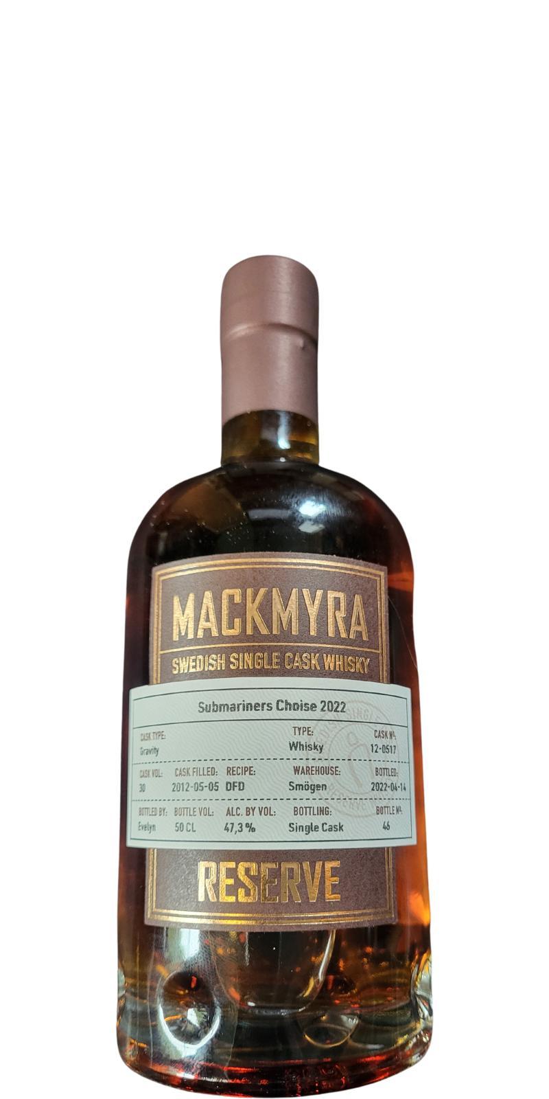 Mackmyra 2012  Reserve