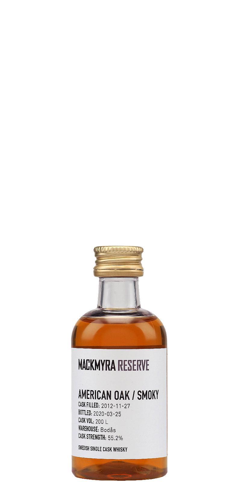 Mackmyra 2012 - American Oak  Reserve Collection Set