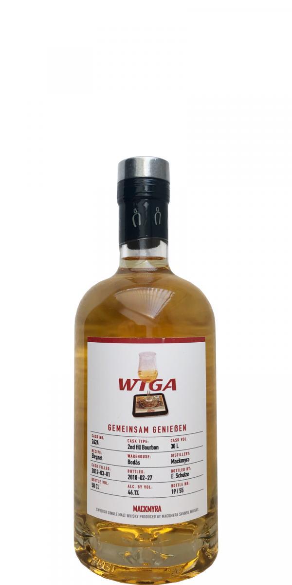 Mackmyra 2012 WTGA  Private Bottling