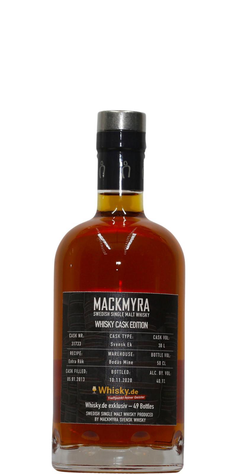 Mackmyra 2013  Whisky Cask Edition