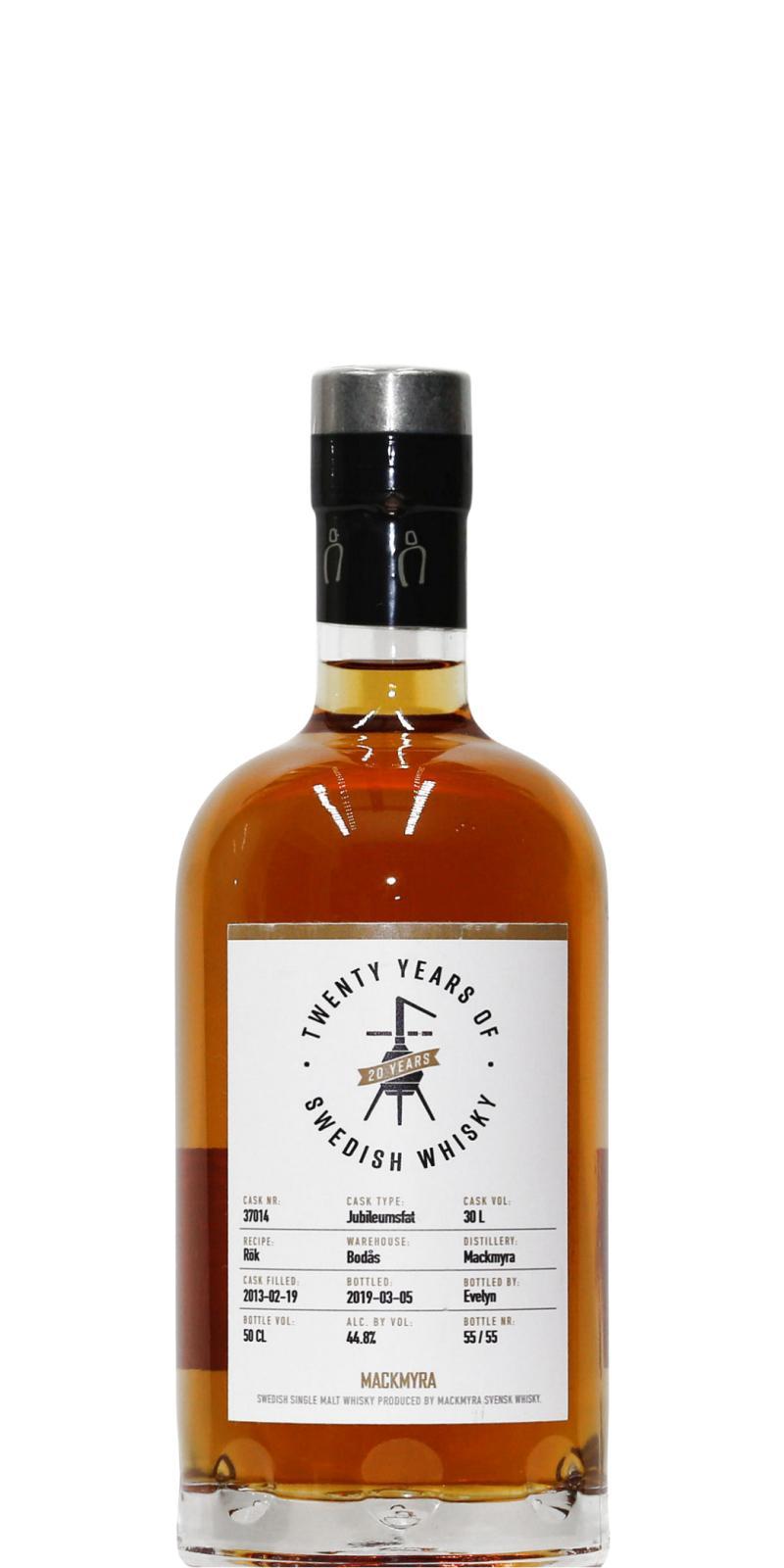 Mackmyra 2013  Twenty Years of Swedish Whisky