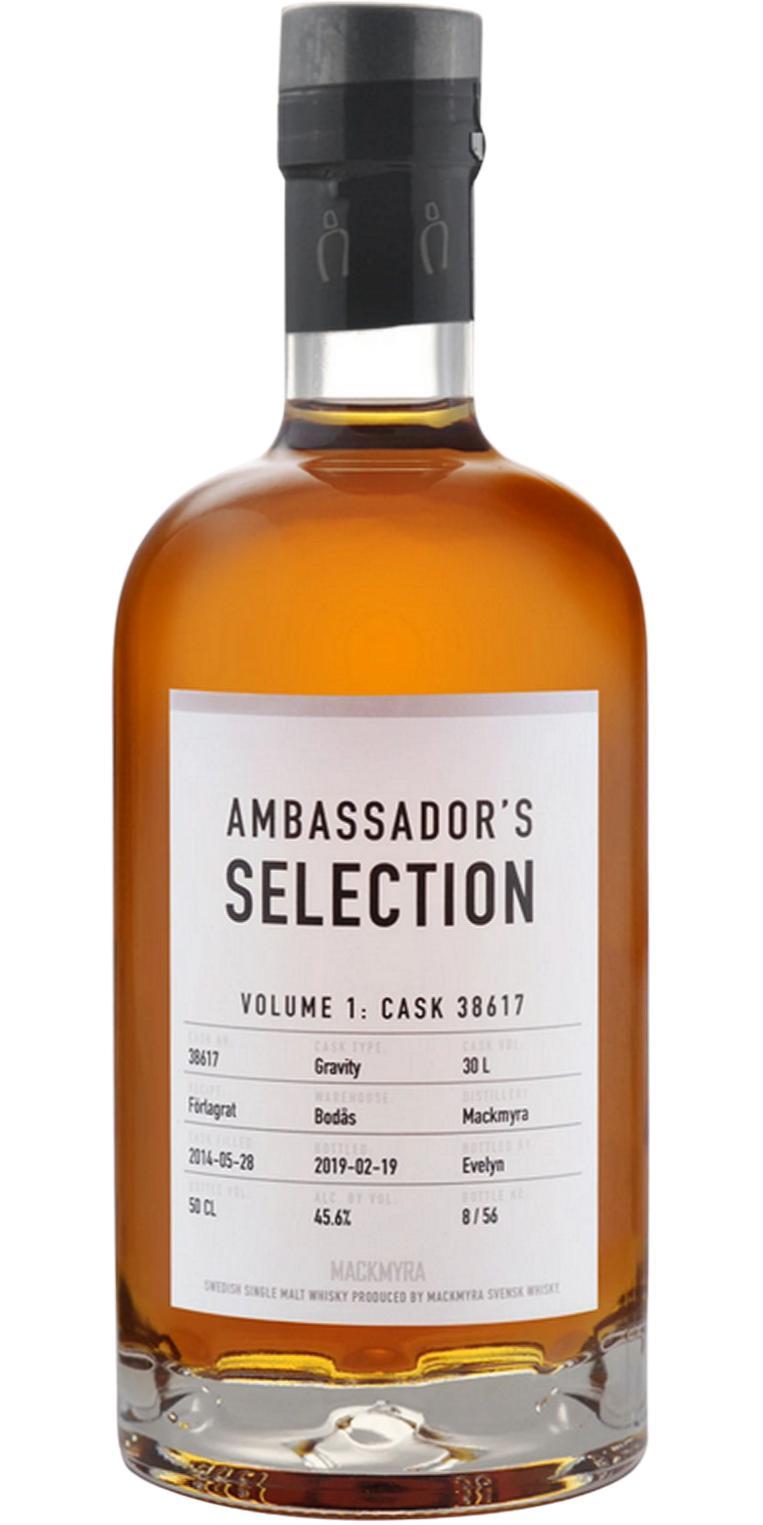 Mackmyra 2014  Ambassador's Selection Cask 38617