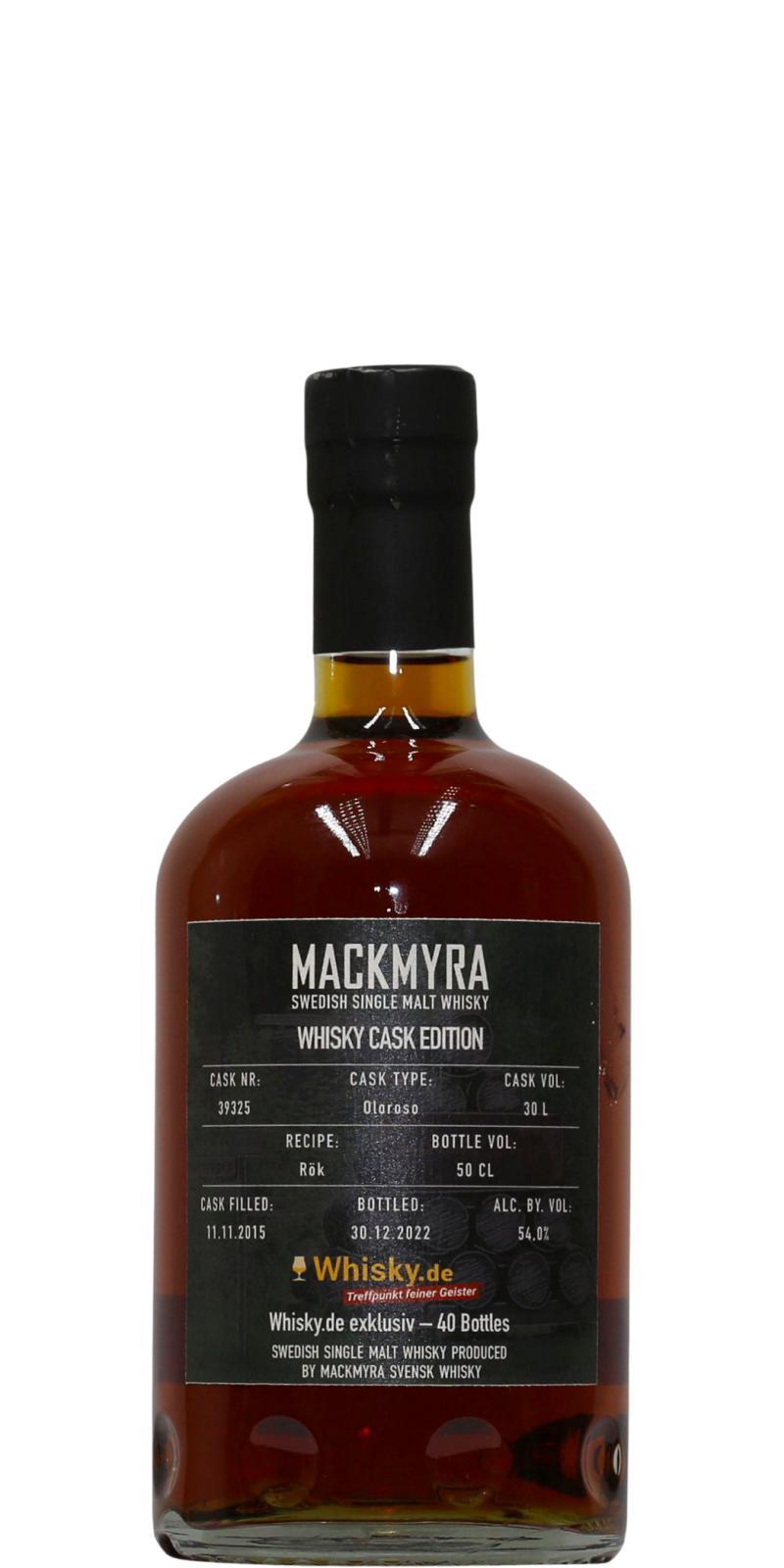 Mackmyra 2015  Whisky Cask Edition