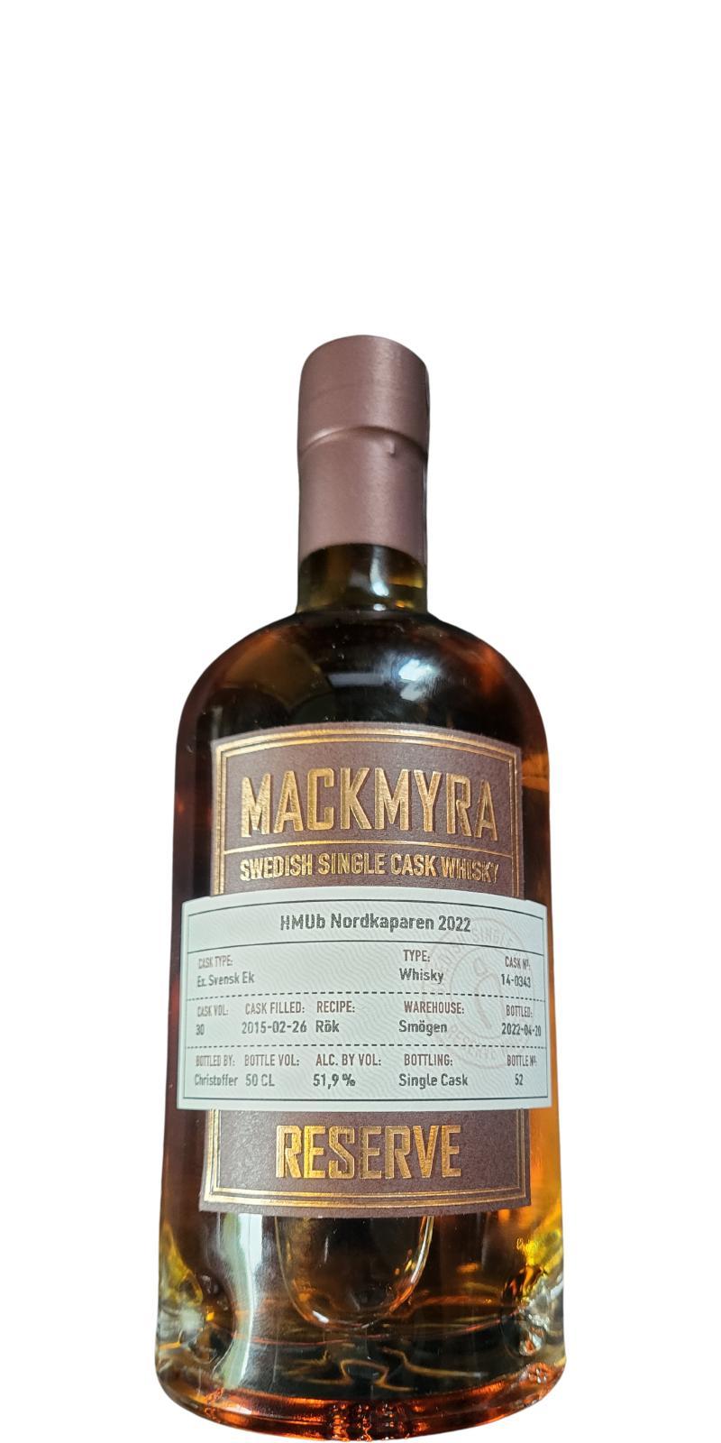 Mackmyra 2015  Reserve