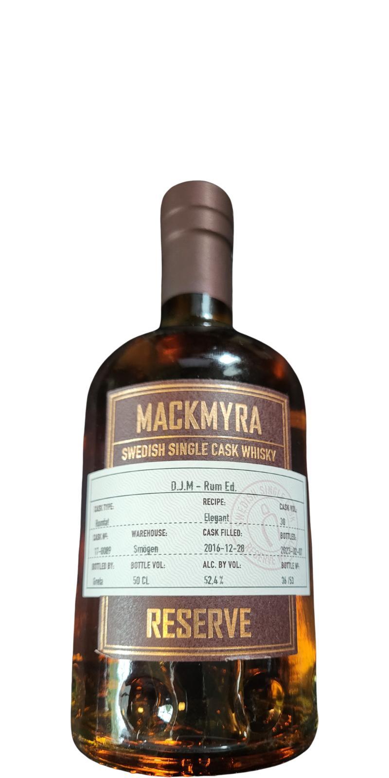 Mackmyra 2016  Reserve