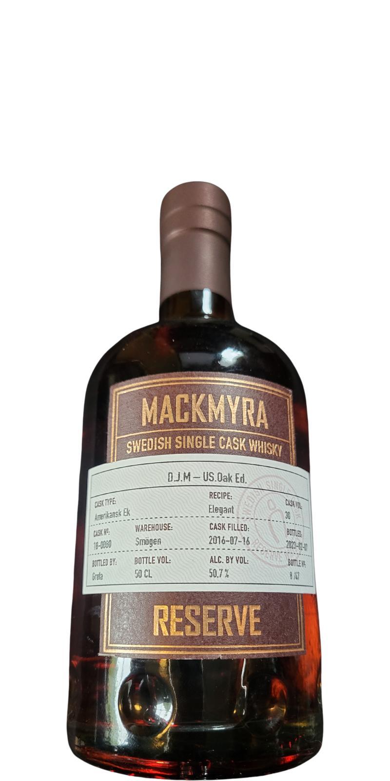 Mackmyra 2016  Reserve