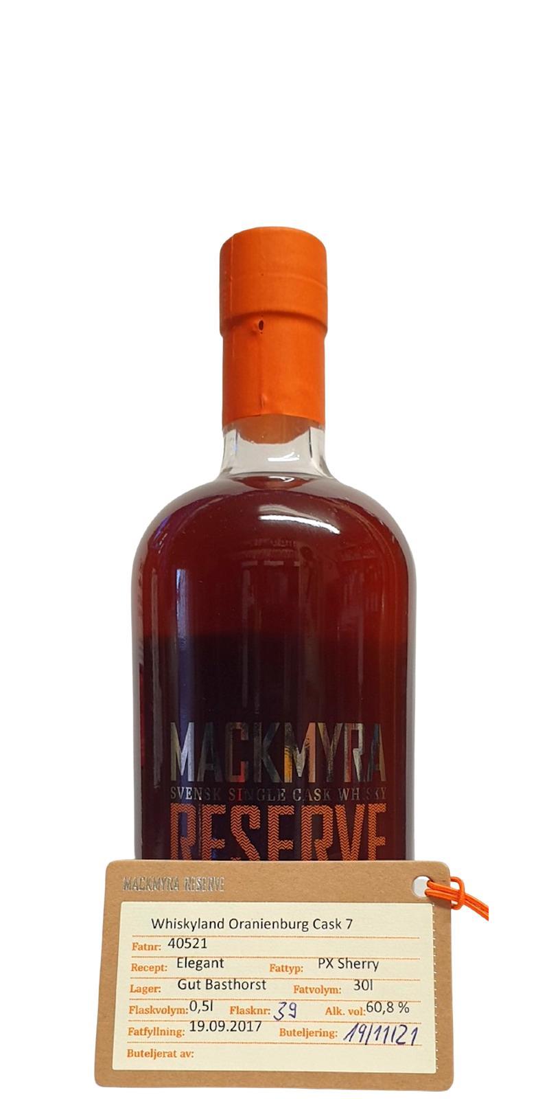 Mackmyra 2017  Reserve