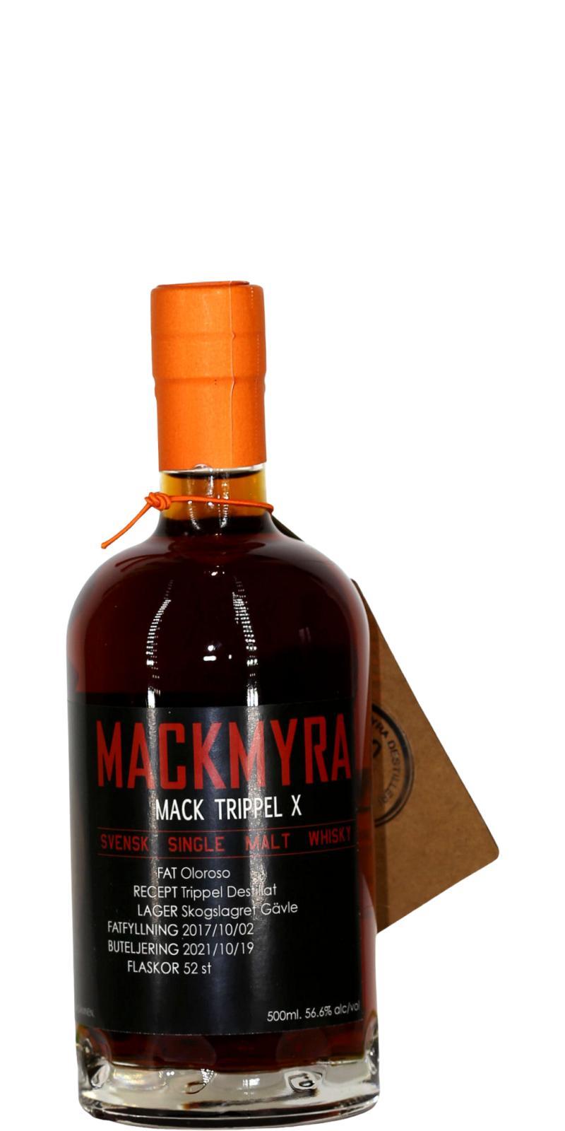 Mackmyra 2017  Mack Trippel X