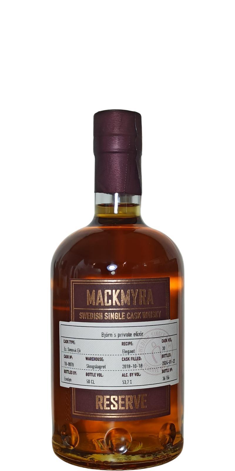 Mackmyra 2018  Reserve