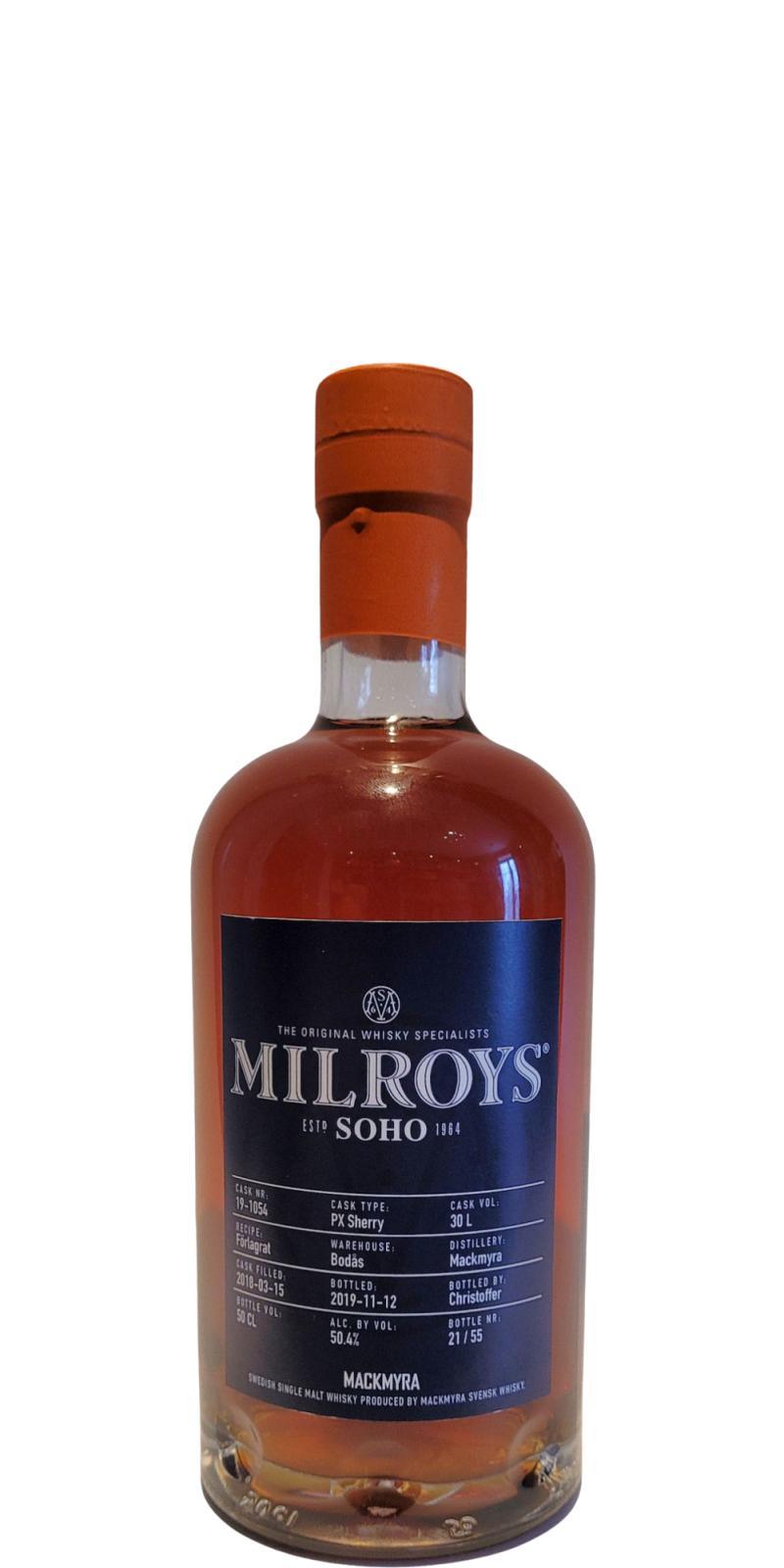 Mackmyra 2019  Milroys Exclusive