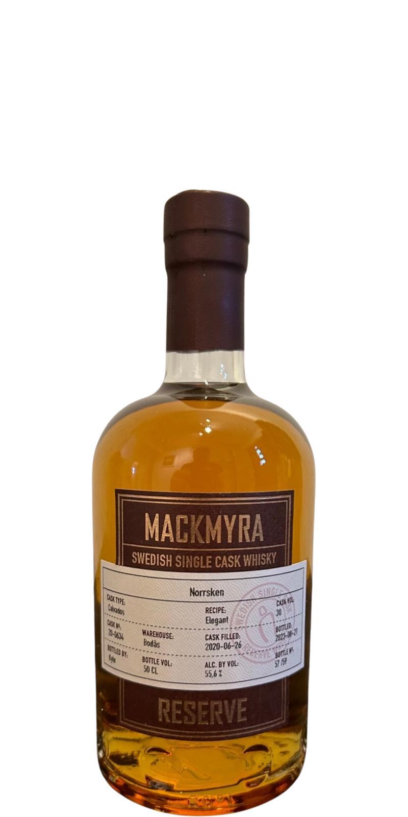 Mackmyra 2020  Norrsken - Reserve Elegant