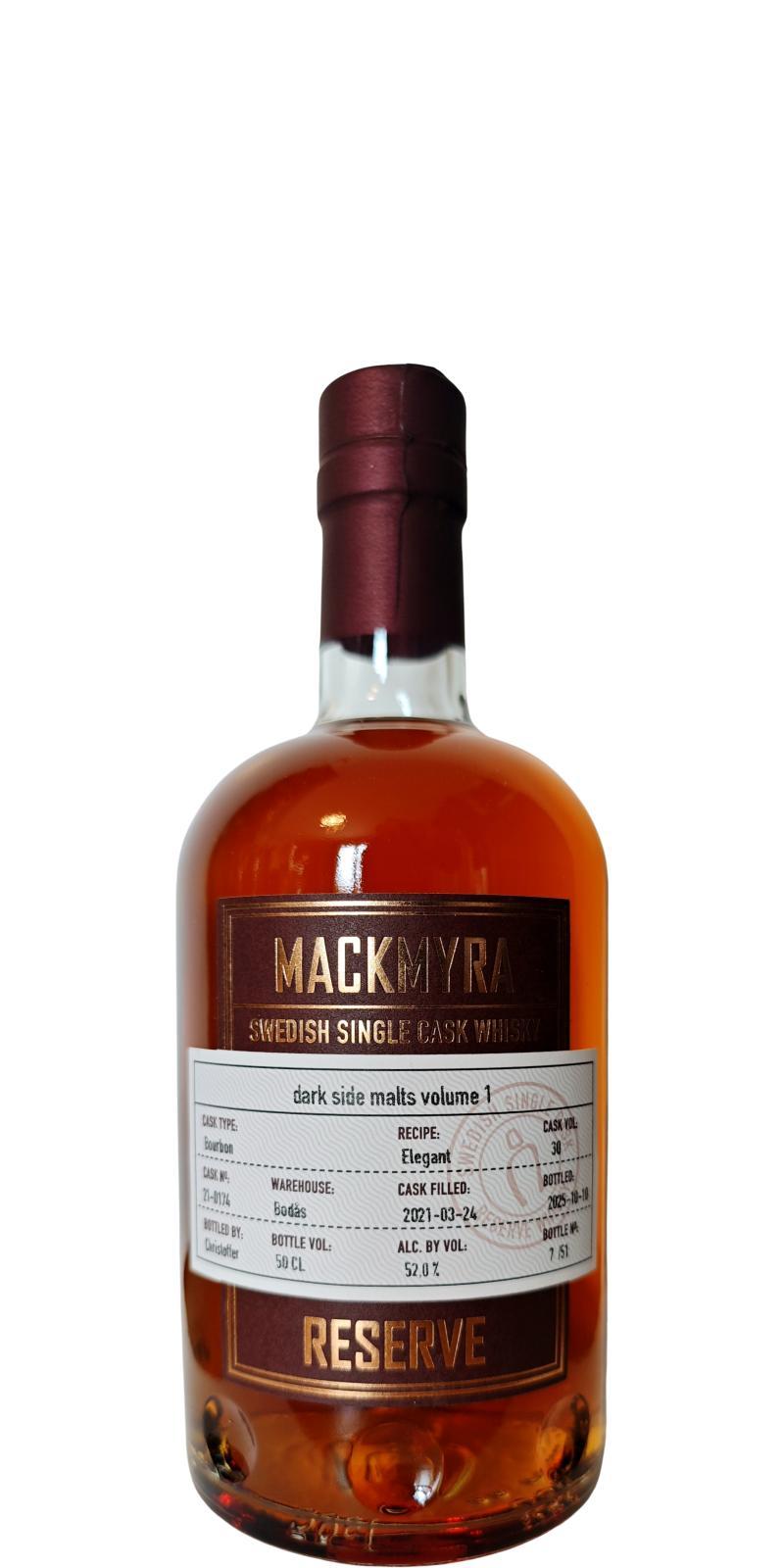 Mackmyra 2021  Dark side malts volume 1
