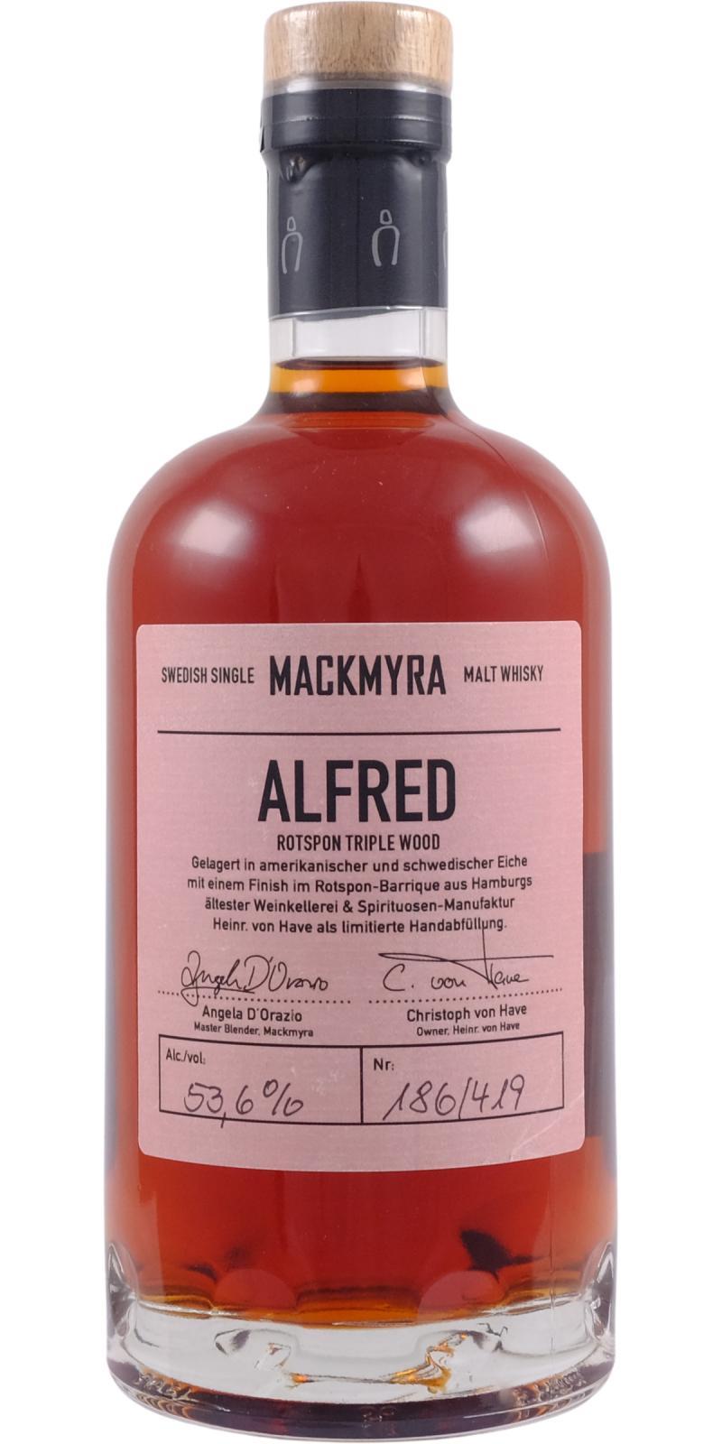 Mackmyra Alfred
