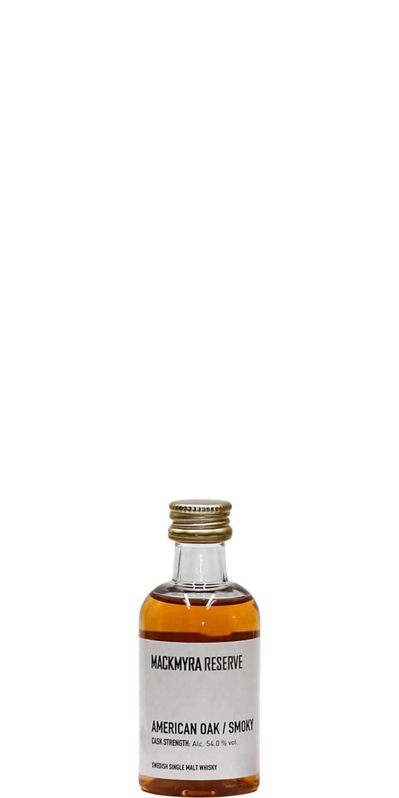 Mackmyra American Oak / Smoky  Reserve Collection Set