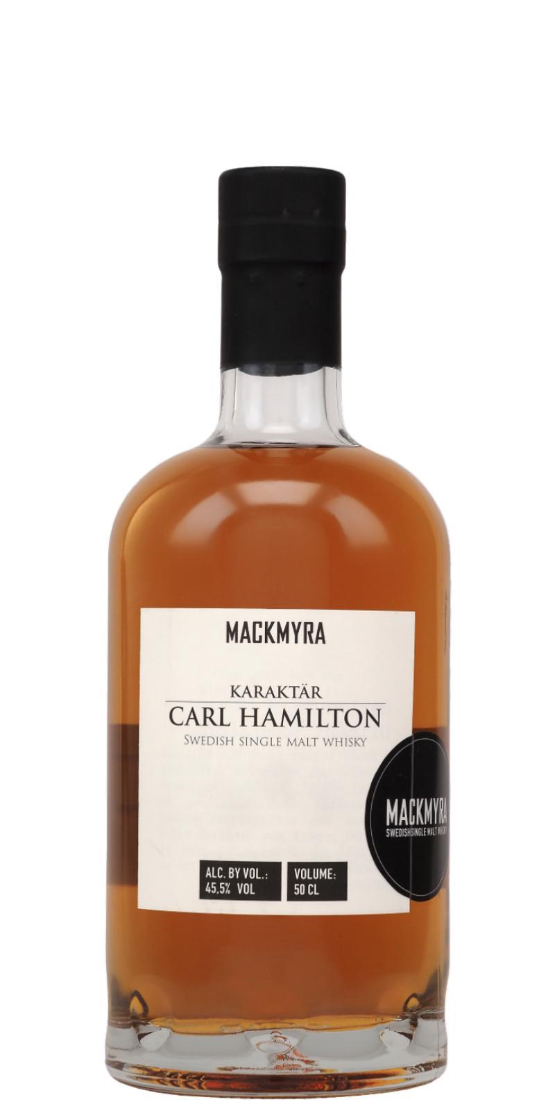 Mackmyra Karaktär  Carl Hamilton