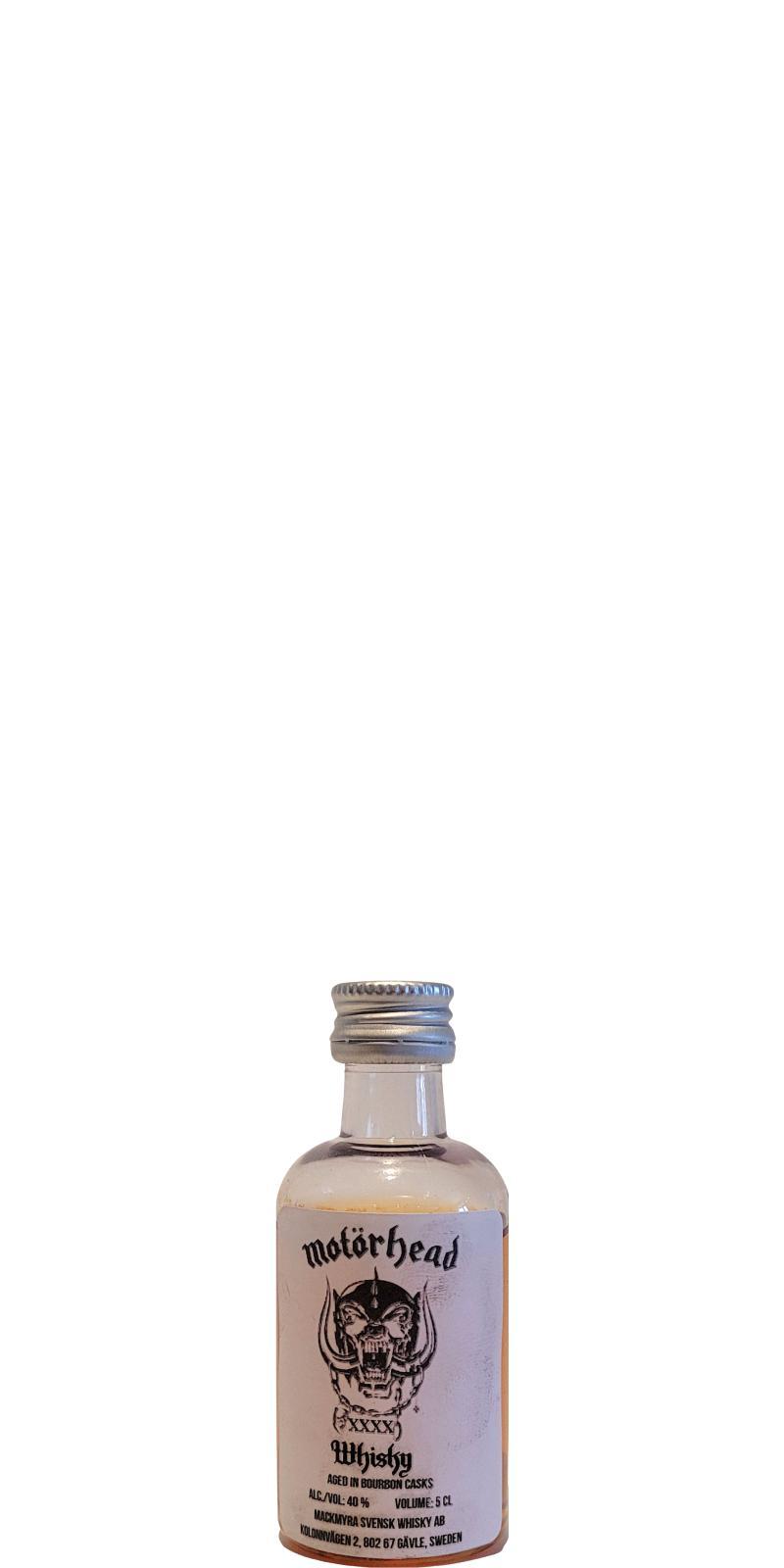 Mackmyra Motörhead  Online Whisky Tasting