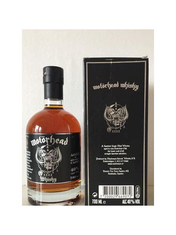Mackmyra Motörhead XXXX Whisky  Batch 5