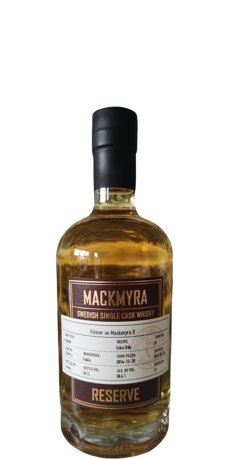 Mackmyra Reserve  Swedish Single Cask Whisky