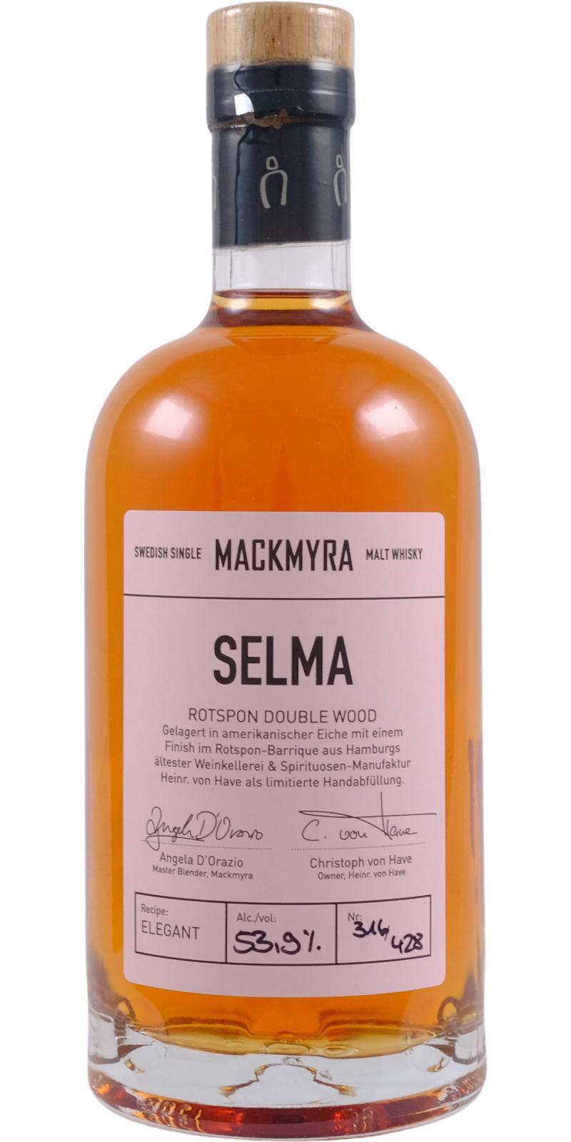 Mackmyra Selma  Rotspon Double Wood
