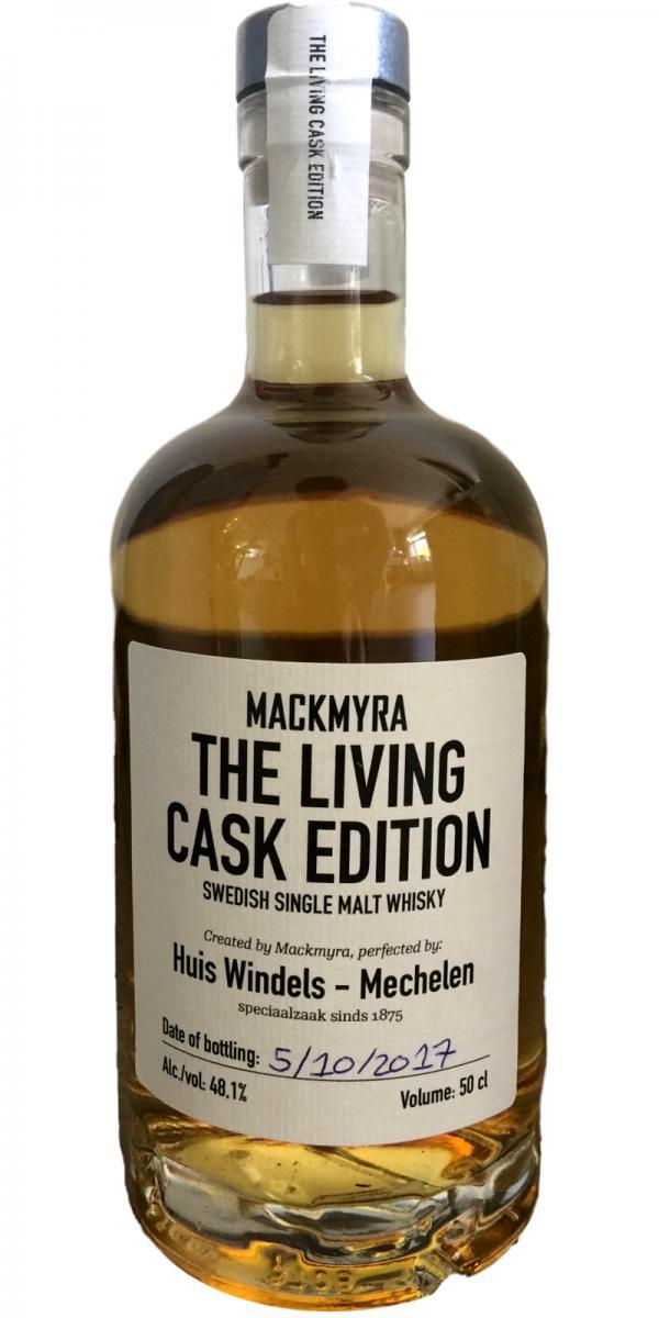 Mackmyra The Living Cask Edition  Huis Windels - Mechelen