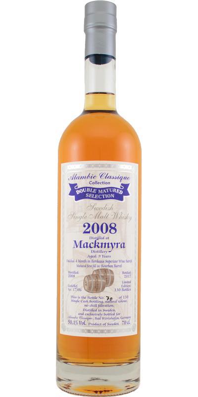 Mackmyra 2008 AC  Double Matured Selection