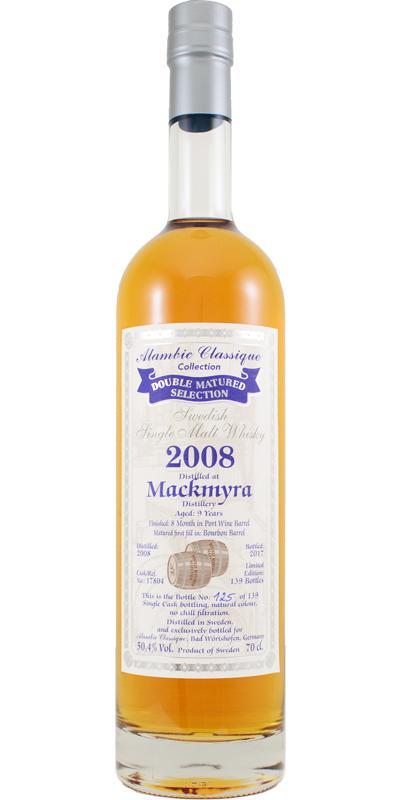 Mackmyra 2008 AC  Double Matured Selection
