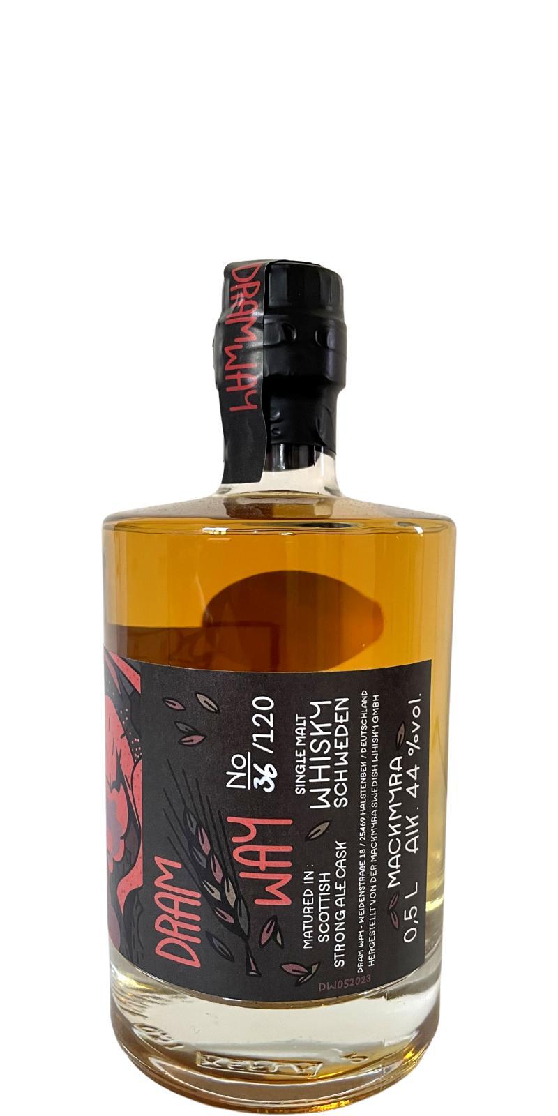 Mackmyra Dram Way 05 DrWa  Scottish Strong Ale Cask