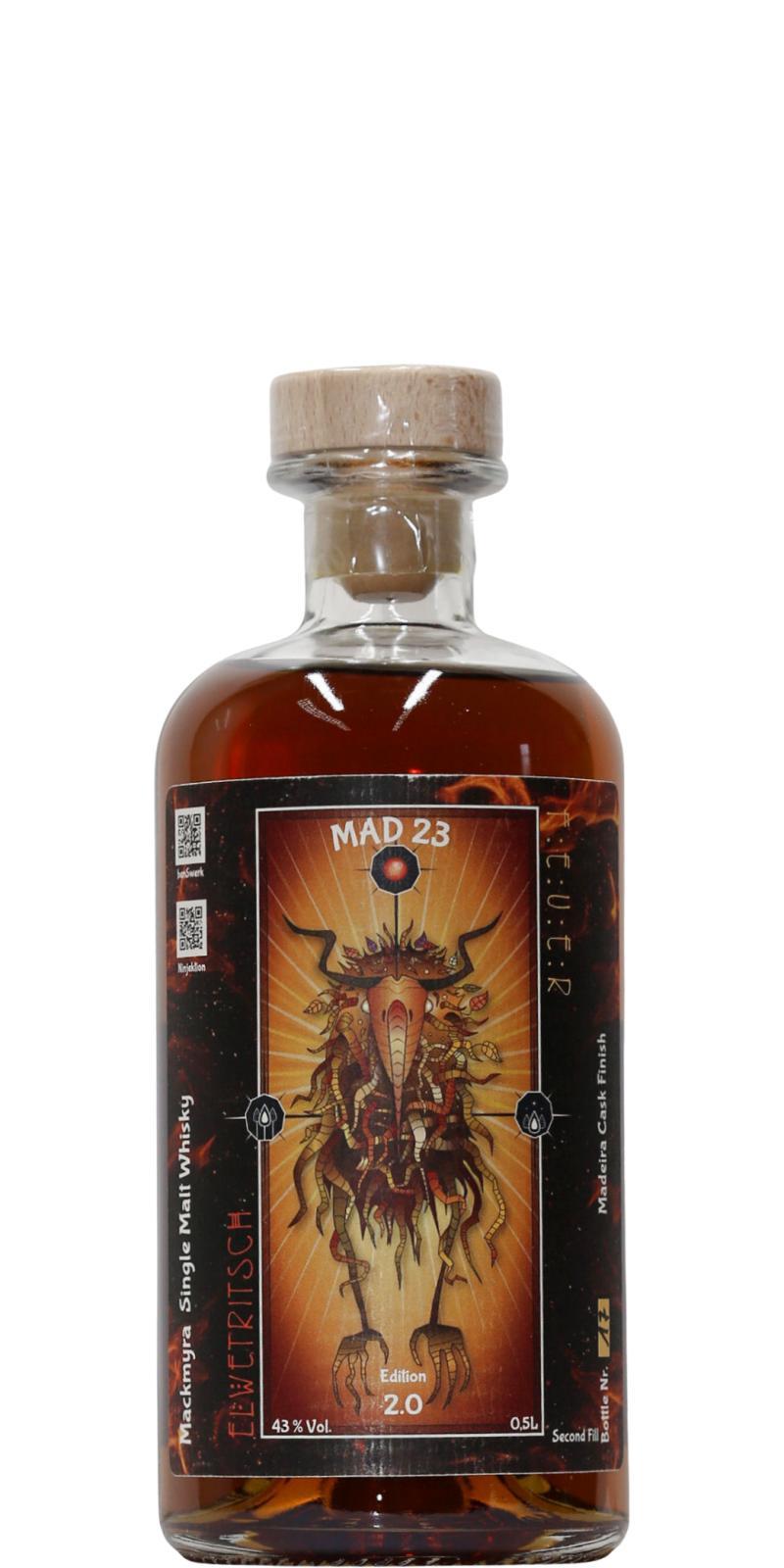 Mackmyra Feuer Edition NINJ  Elwetritsche Edition MAD 23 2.0