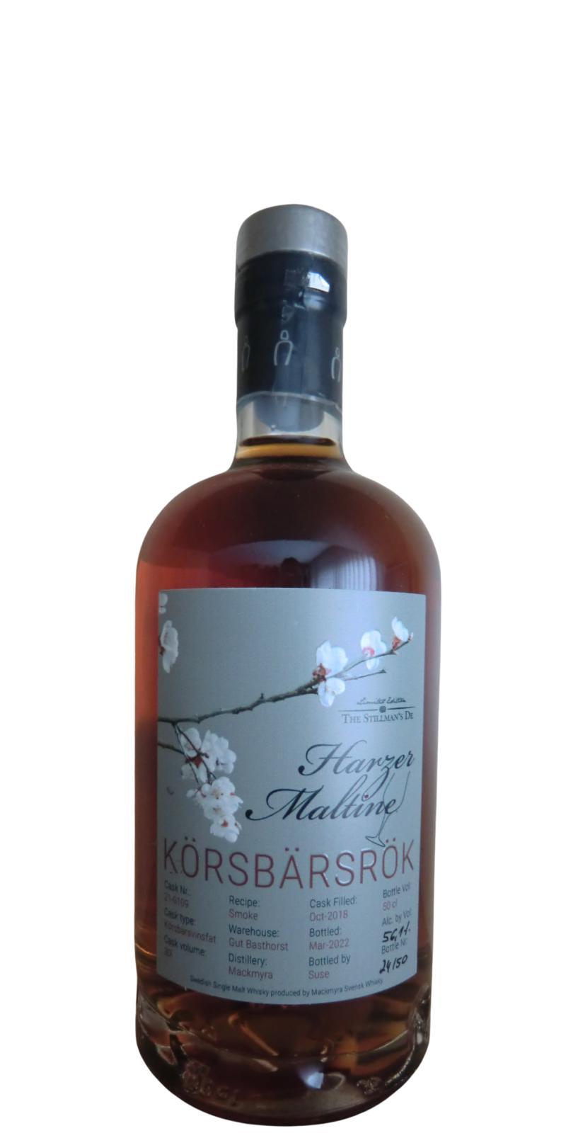 Mackmyra Körsbärsrök StmD  Harzer Maltine