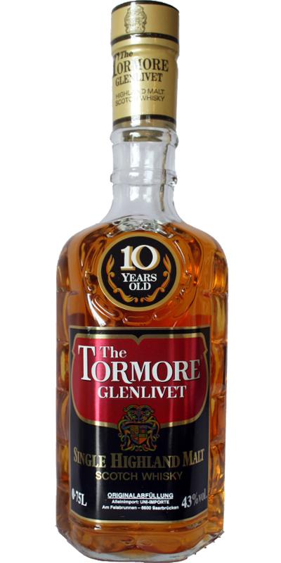 Tormore 10-year-old  Single Highland Malt
