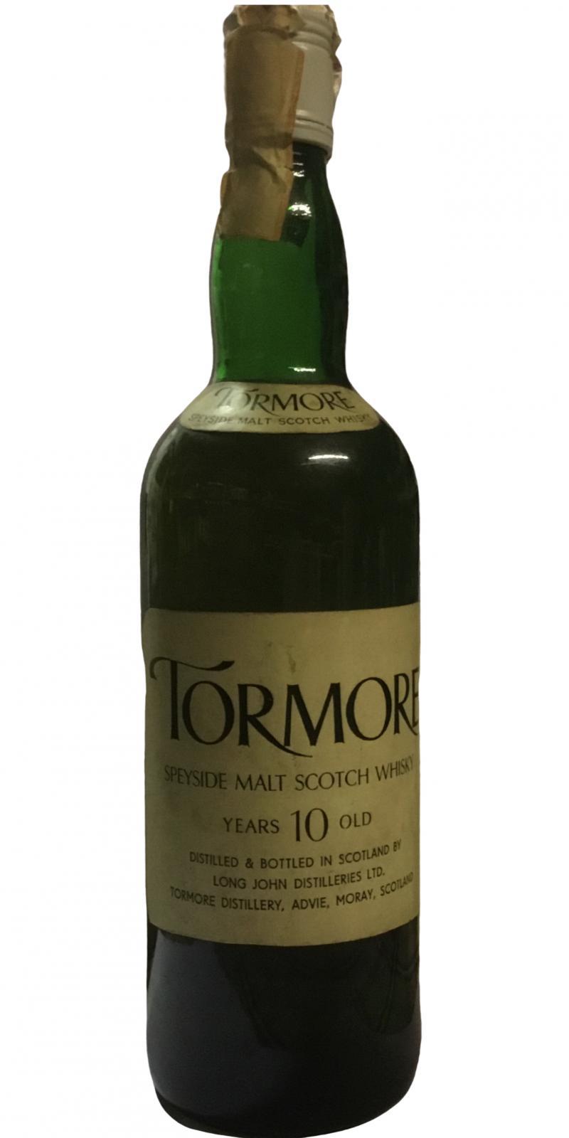 Tormore 10-year-old  Speyside Malt