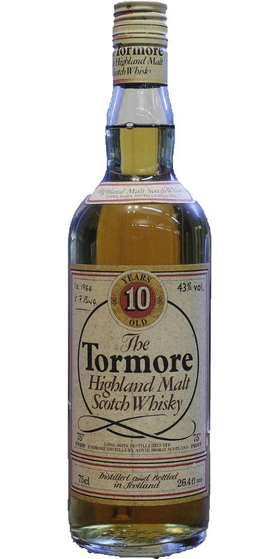 Tormore 10-year-old  Highland Malt Scotch Whisky - Long John