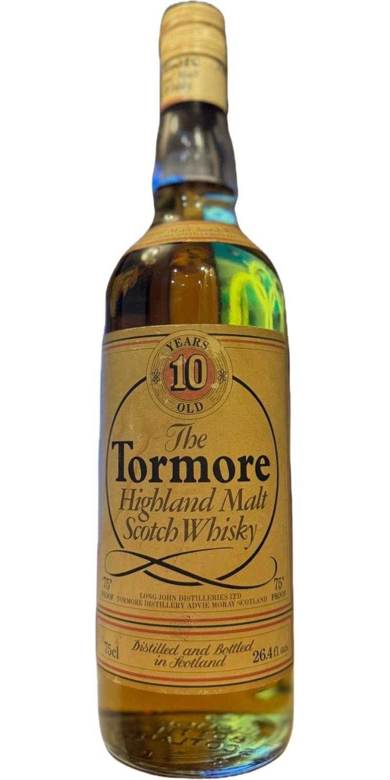 Tormore 10-year-old  Highland Malt Scotch Whisky